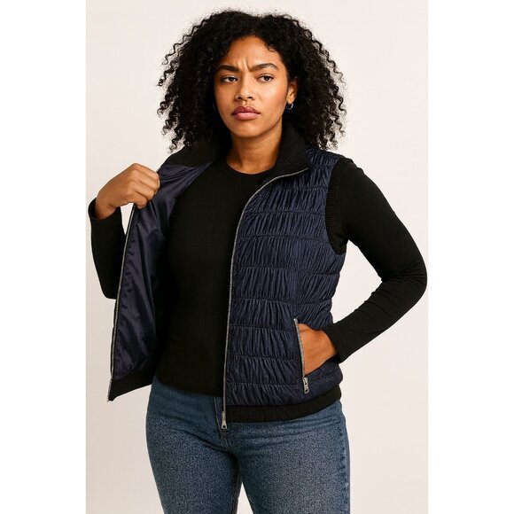 Calvin Klein Size 3X Performance  Womens Quilted Zip Up Puffer Vest - Picture 3 of 12